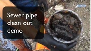 Sewer Backup and Basement Flooding - Side Sewer Cleanup Demo, Best Plumbing, Seattle,(206) 633-1700