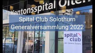 Spital Club Solothurn - Generalversammlung 2022
