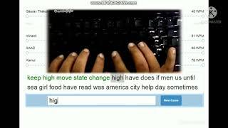 Multi Player Typing Test with Cosmic Byte Black Eye Cb Gk 12