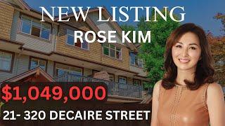 #21 - 320 Decaire Street, West Coquitlam | New Listing Rose Kim Realty Group