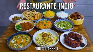 Hago toda la carta de un Restaurante Indio