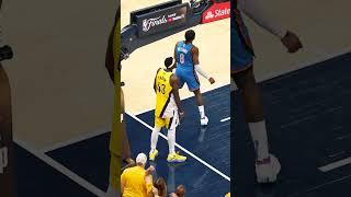 INCREDIBLE Angle of Pascal Siakam's Poster Dunk from Above vs. Thunder 
