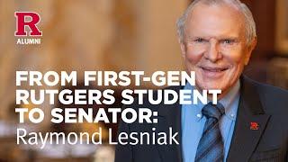 From First-Gen Rutgers Student to Senator: Raymond Lesniak