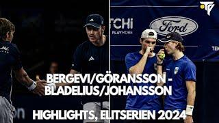 Bergevi/Göransson - Bladelius/Johansson, Highlights Elitserien 2024