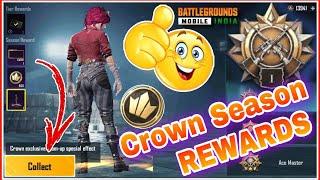 BGMI CROWN REWARDS KAISE COLLECT KAREN | TEAM-UP SPECIAL EFFECTS,  NAMETAG & SEASON REWARDS