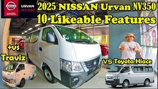 2025 Nissan Urvan NV350 10 Likeable Features sasabay o sasablay ba sa Toyota Hiace at Isuzu Traviz