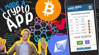 My Mobile Crypto Tracker App - "Magic Beans"