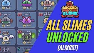 ALL SLIMES UNLOCKED! (almost) - Legend of Slime: Idle RPG War