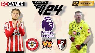 FC 24 - Brentford vs Bournemouth || Premier League 24/25 Full Match || PC™ Gameplay [4K60]