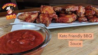 Keto Friendly BBQ Sauce | Low Carb Chicken Wing Recipe