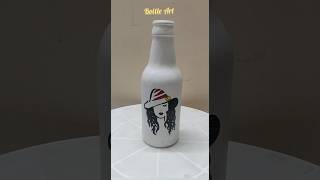 5 minutes Bottle Art #shorts #youtubeshorts #shortsvideo #viralshorts #motivation #Aruna'sMagazine