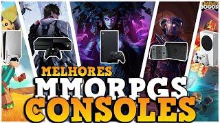 OS MELHORES MMORPGS PARA CONSOLES | PS4, PS5, XBOX ONE/SERIES E NINTENDO SWITCH 