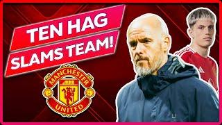  TEN HAG SLAMS WHOLE TEAM!! as garnacho SECRET conversation reveald!!