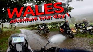 Wales motorcycle adventure tour Oct 2023 Day 1