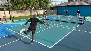 Johannes & Kyle VS Derek C. & Ara Wednesday Pickleball at Piccadilly 4/5/23