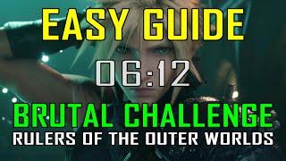 Final Fantasy 7 Rebirth - EASY WAY to defeat BRUTAL CHALLENGE: RULERS OF THE OUTER WORLDS