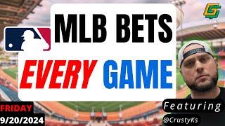 MLB Best Bets, Picks & Analysis on EVERY GAME Friday (9/20/24)