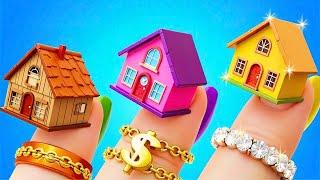 POOR VS RICH VS GIGA RICH! The Most Stunning ROOM Makeover Challenge