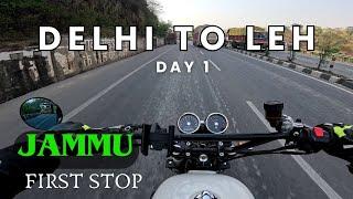 DELHI TO LEH | 2024 | DAY 1 | 15 HOURS RIDE | DELHI TO JAMMU | INTERCEPTOR 650 ROYAL ENFIELD | EP.1