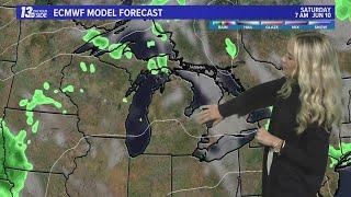 13 On Your Side Forecast: Dry This Week, Rain Next