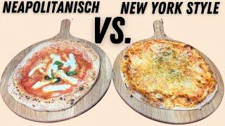 New York Style Pizza vs. Neapolitanische Pizza