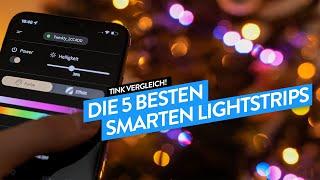 Vergleich: Die besten Lightstrips (Philips Hue, Ledvance, Eve, Nanoleaf, Twinkly); tink Vergleicht!