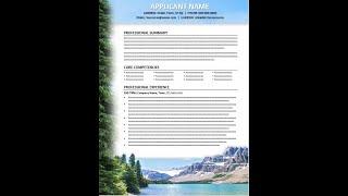 2021 Modern resumes Part 02 - #modernresume #modernresumes