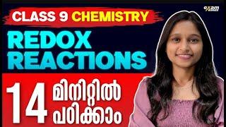 Class 9 chemistry | Redox Reactions | Full Chapter In Just 14 Minutes | Exam Winner