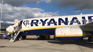 Ryanair Boeing 737-800 Boarding, Taxi & Takeoff from Gatwick