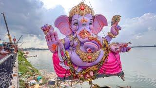 Bigg Ganesh Idols Nimajjanam At Tank Bund | Ganesh Visarjan At Tank Bund | Ganesh Chathurthi