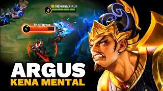 GATOTKACA VS ARGUS‼️Build Penghancur Mental