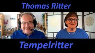 TEMPLER - TEMPELRITTER - Thomas Ritter im Gesprächs-Vortrag bei Michelle Haintz