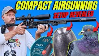 Compact AIR GUN Hunting I Gun setup Revealed! I Airgun Pest Control I Fx Panthera Hunting