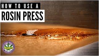 How To Use a Rosin Press!