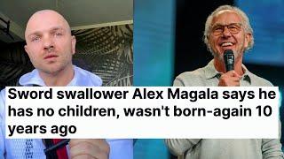 Sword Swallower Alex Magala Says He Has No Children, Wasn't Born-Again 10 Years Ago