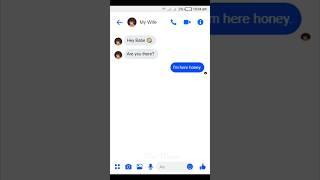 He would die. Funny Chat conversation with Wife  #shorts #memes