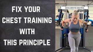 Is this the most important principle of chest training?