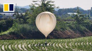 North Korea floats faeces-filled balloons over border