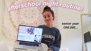 MY SCHOOL NIGHT ROUTINE 2020 *senior year*