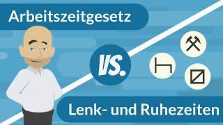 Arbeitszeitgesetz oder Lenk- und Ruhezeiten - was zählt denn jetzt im Güterkraftverkehr?