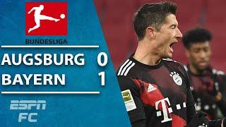 Bayern Munich FINALLY keep a clean sheet, dispatch Augsburg 1-0 | ESPN FC Bundesliga Highlights