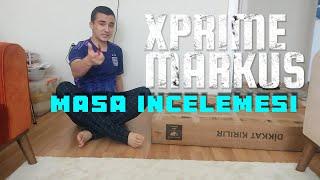 XPrime Markus Gaming Masa Kutu Açılışı ve İncelemesi