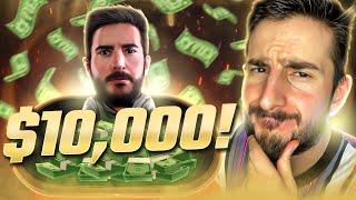 I PLAYED A $10,000 POKER TOURNAMENT!