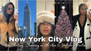 Getting in the Holiday Spirit in New York City Vlog  VLOGMAS