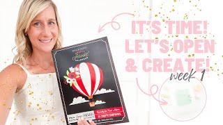 It's Time! Let's Open The Crafty Advent Calendar & Create | Spellbinders Crafty Advent Calendar 2024