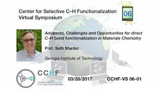 CCHF-VS 6.1 | Prof. Marder: C–H Functionalization in Materials Science