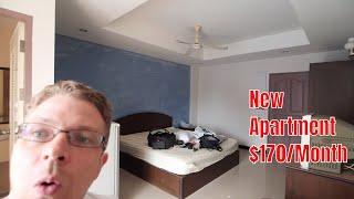 Moving into a $170 Pattaya Apartment - Cheap Charlie Thailand Vlog