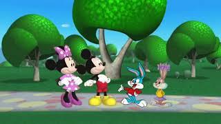 Mickey and Minnie meeting Buster and Babs