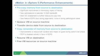 VMware vMotion in VMware vSphere 5: Architecture, Performance & Best Practices (VSP2122)