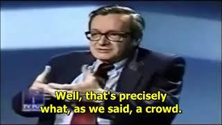 Olavo de Carvalho - The coward rebellion of the youth - English Subtitles